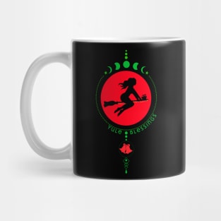 Yule Blessing, witch moon Mug